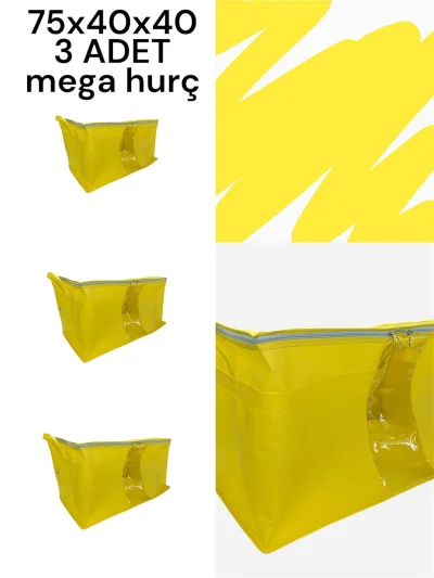 Hurç Pencereli 3 Adet Mega, Hurç 75x40x40